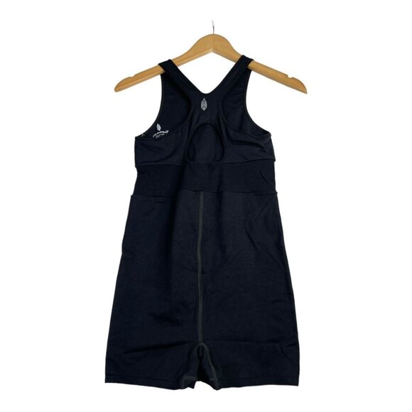 New Free People Sleeveless Short Romper size M/L Black - Picture 5 of 7